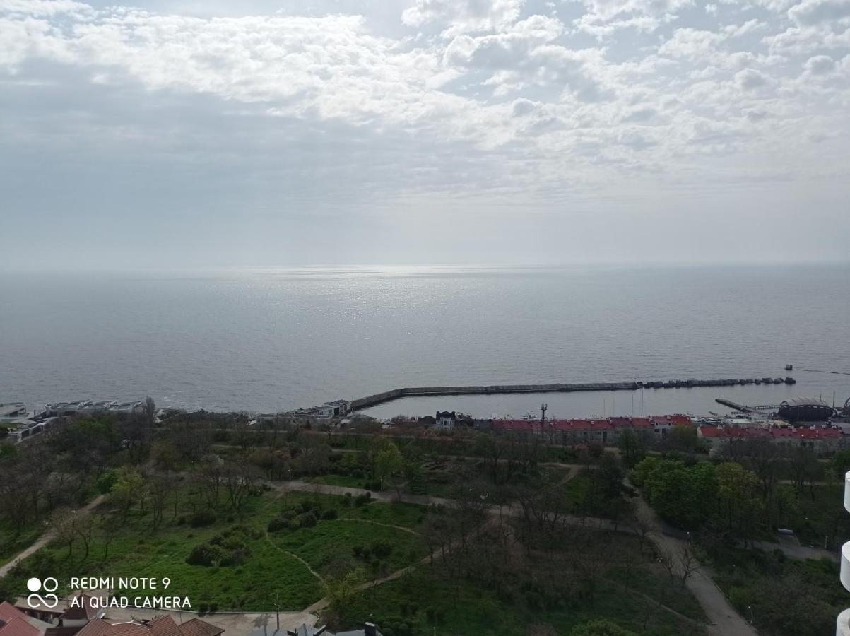 Терраса С Панорамой Моря В Аркадии Oldenburg Bagian luar foto